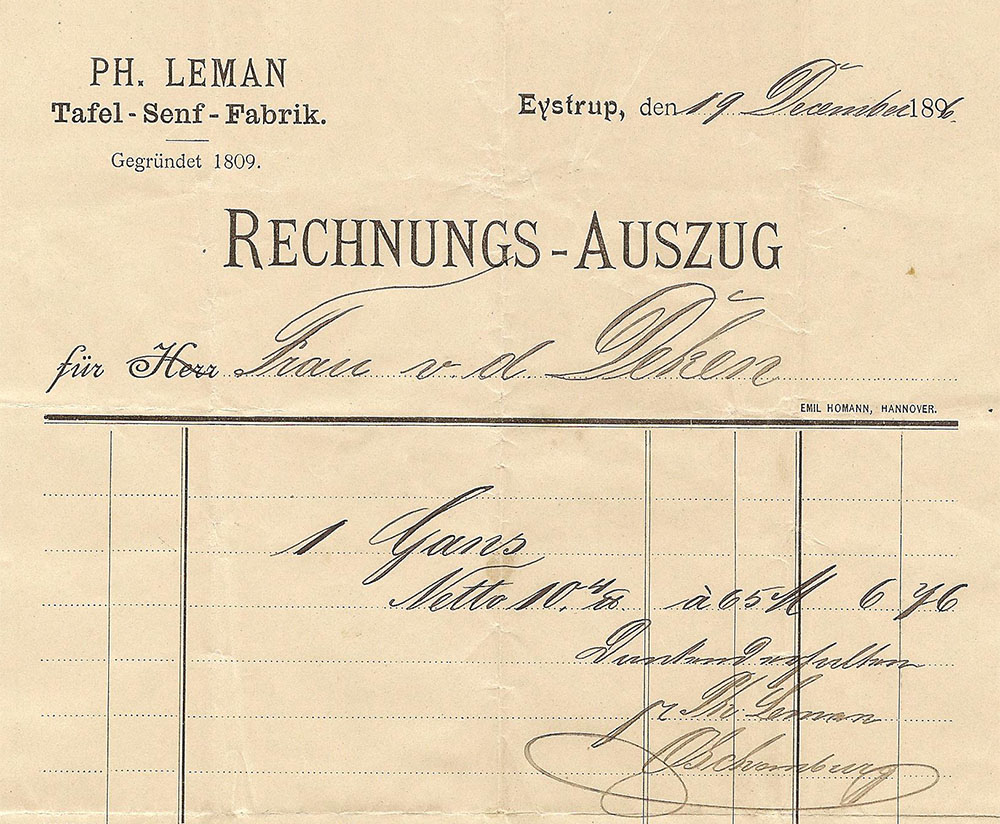 Ph. Leman Tafel-Senf-Fabrik
