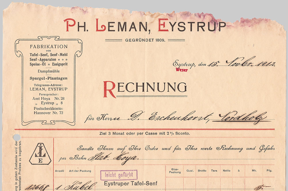 Ph. Leman Tafel-Senf-Fabrik