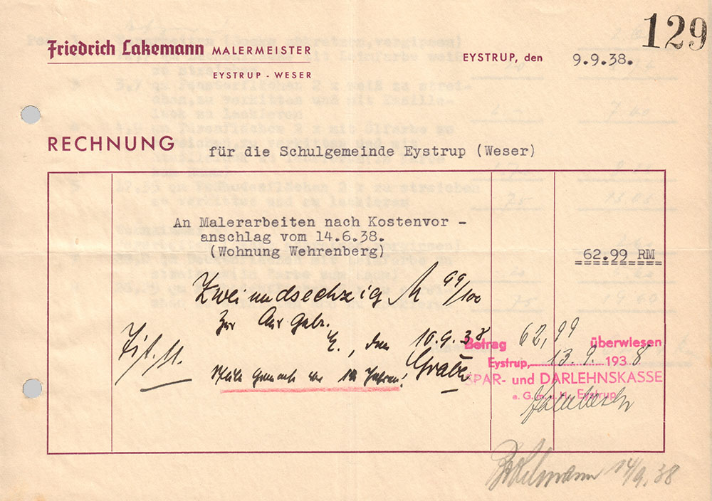 Friedrich Lakemann Malermeister