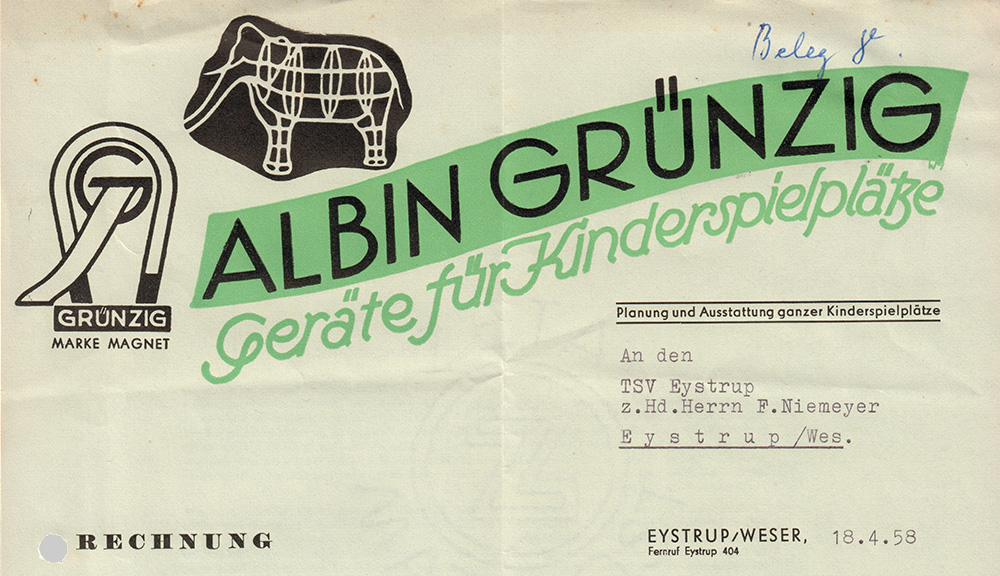 Albin Grünzig Geräte für Kinderspielplätze