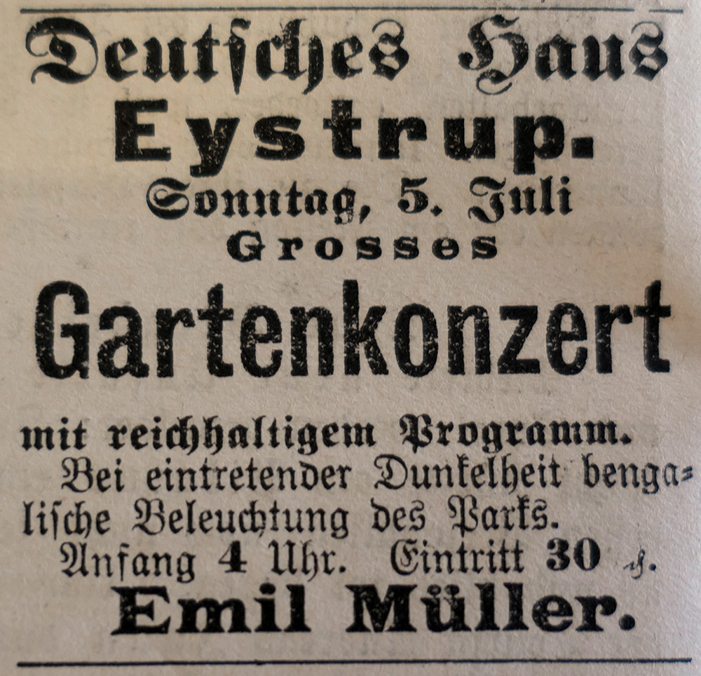 Hoyaer Wochenblatt vom 29.01.1874