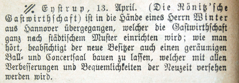 Hoyaer Wochenblatt vom 01.08.1902