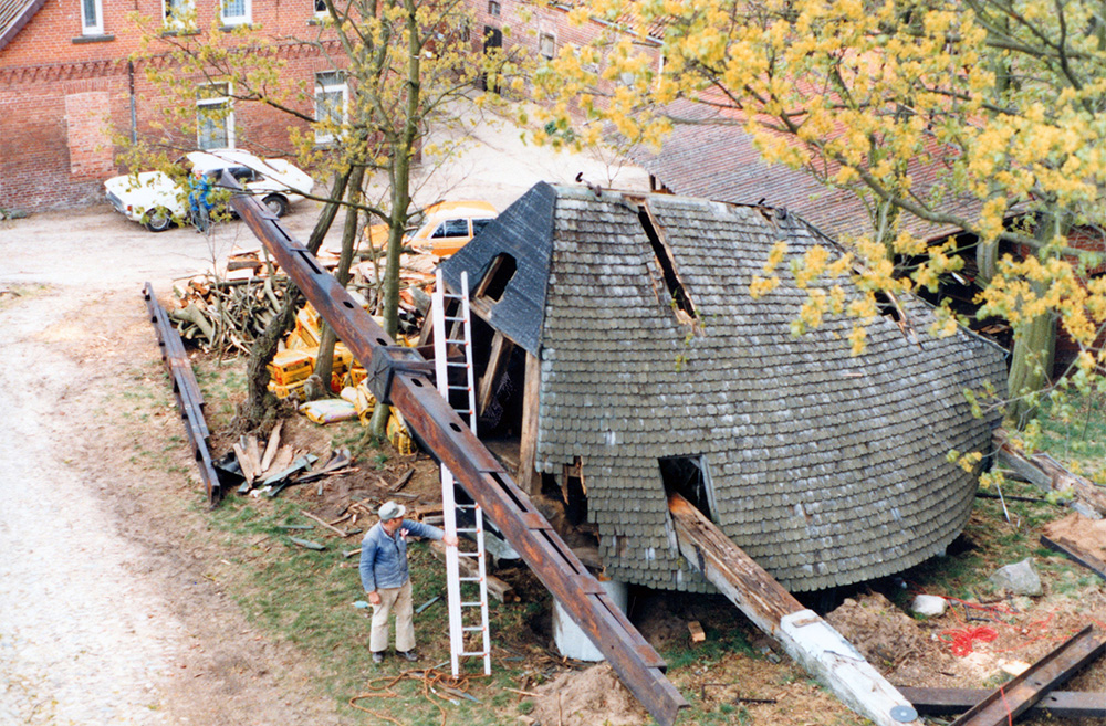 Mühlenrestaurierung 1982