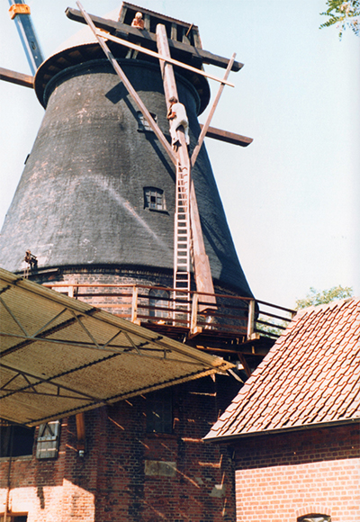 Mühlenrestaurierung 1982