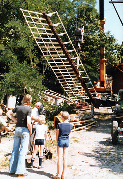 Mühlenrestaurierung 1982