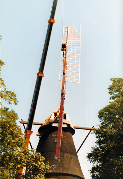 Mühlenrestaurierung 1982