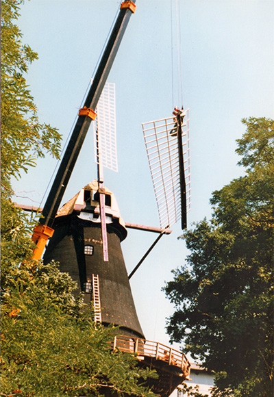 Mühlenrestaurierung 1982