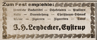 Das Kolonialwarengeschäftes Claus Schacht