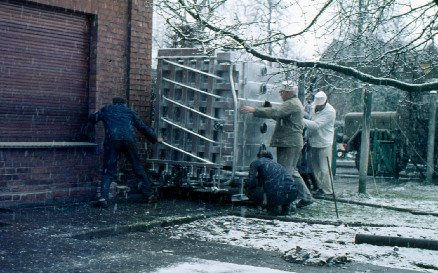 Der neue Backofen kommt um 1972