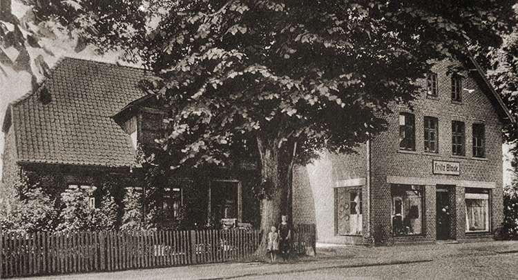 Das Lebenmittelgeschäft der Gebrüder Pils