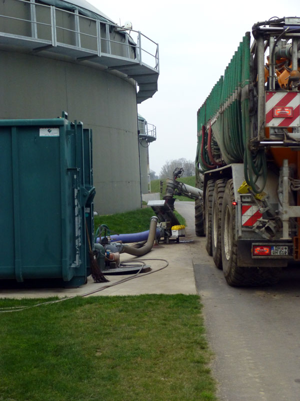 Besichtigung einer Biogasanlage 2016