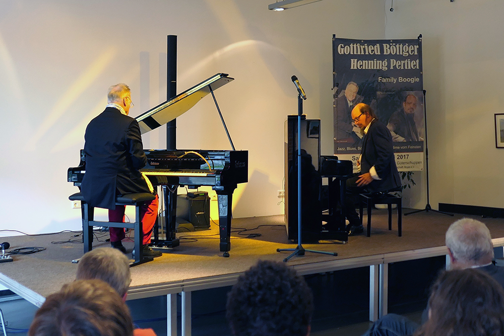 Gottfried Böttger und Henning Pertiet „Jazz, Blues und Ragtime vom Feinsten“ 