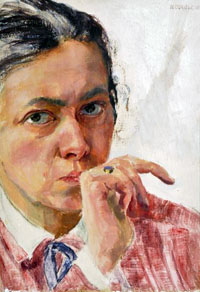 Nelly Cunow Deetjen Selbstporträt 1931