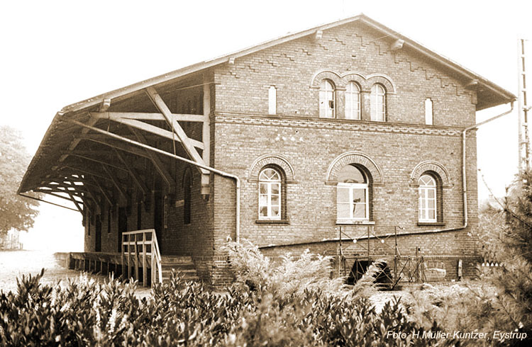 Umbau des alten Güterschuppens