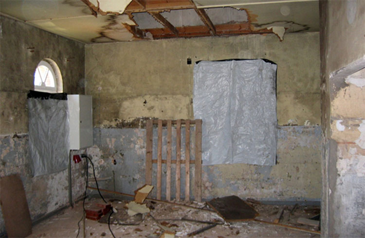 Der alte Eystruper Güterschuppen