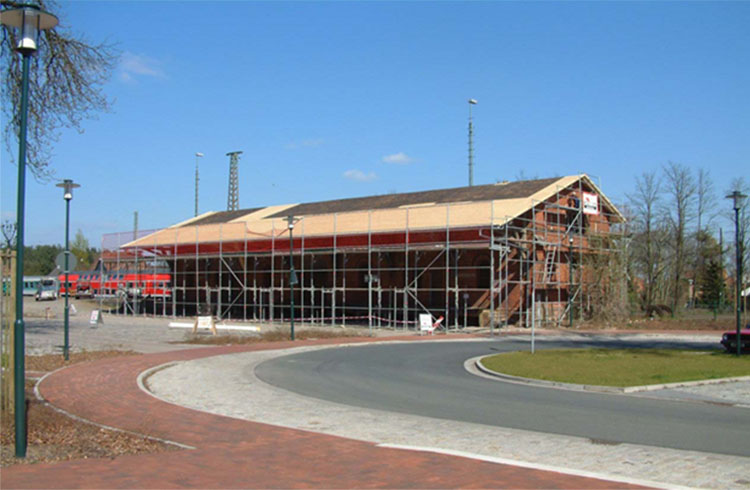 Der alte Eystruper Güterschuppen