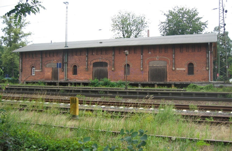 Der alte Eystruper Güterschuppen