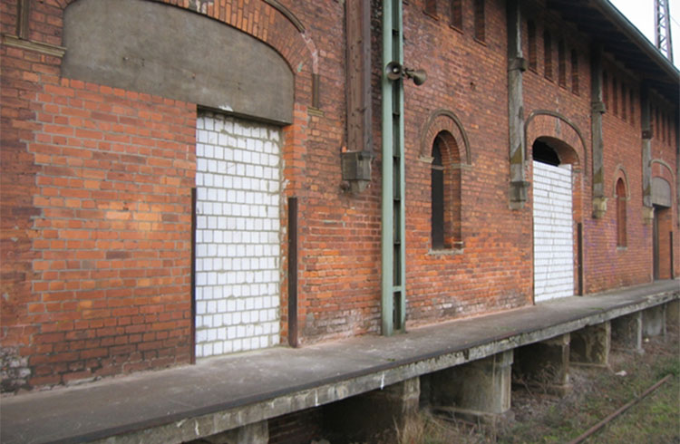 Der alte Eystruper Güterschuppen