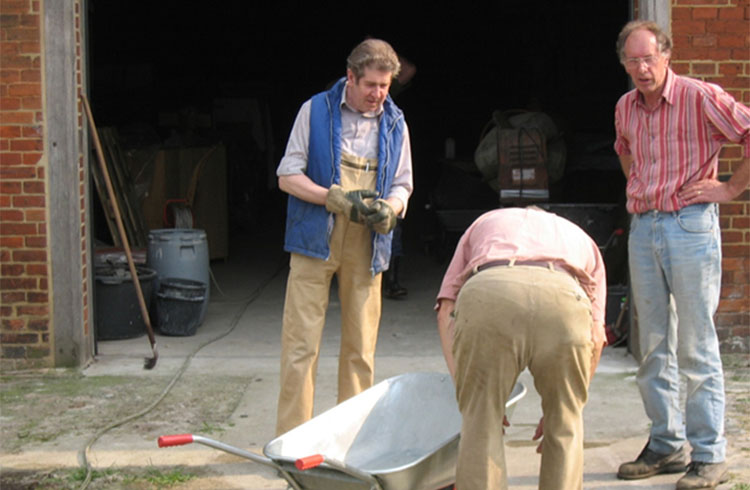 Der alte Eystruper Güterschuppen
