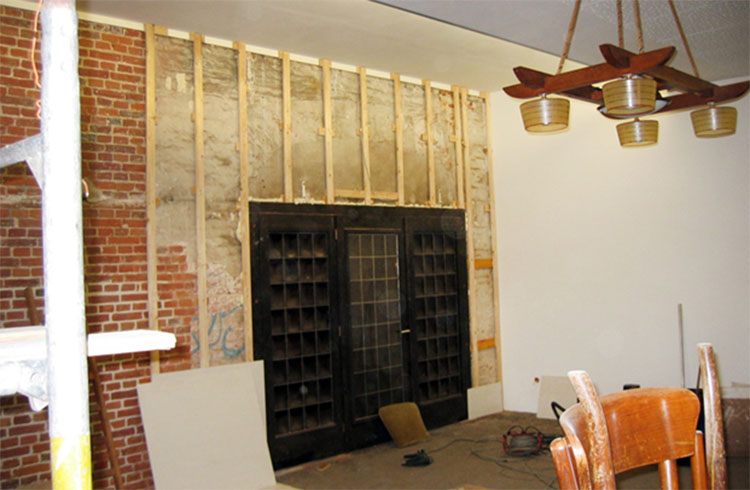 Der alte Eystruper Güterschuppen