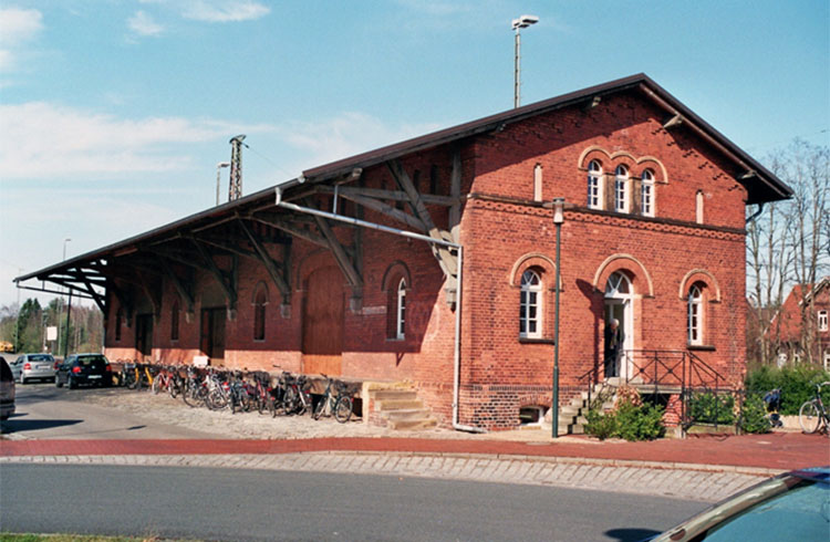 Der alte Eystruper Güterschuppen