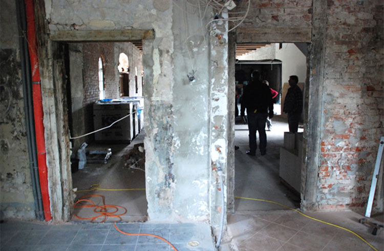 Der alte Eystruper Güterschuppen