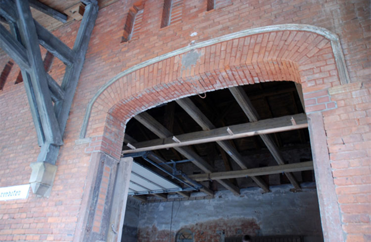 Der alte Eystruper Güterschuppen