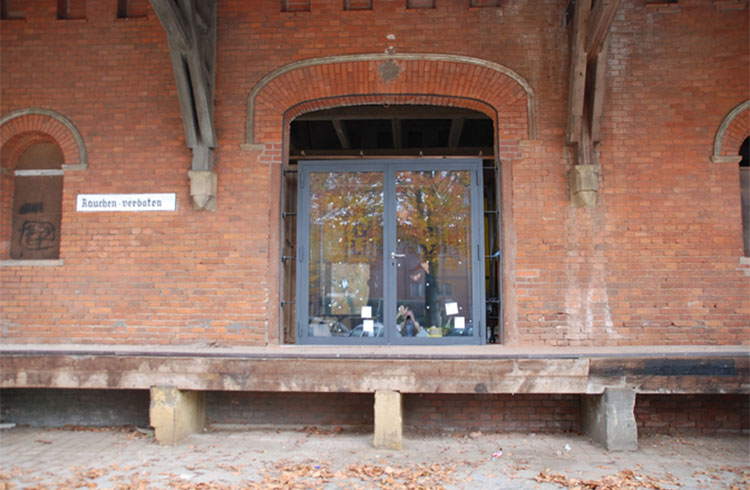 Der alte Eystruper Güterschuppen