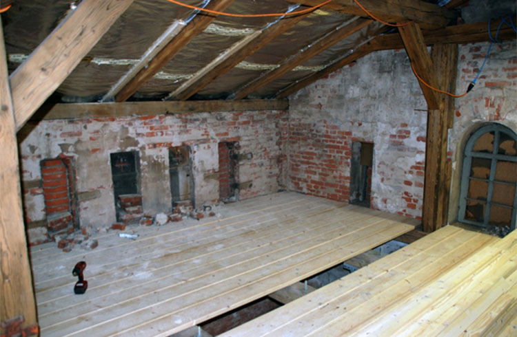 Der alte Eystruper Güterschuppen