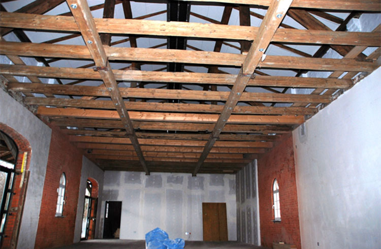 Der alte Eystruper Güterschuppen