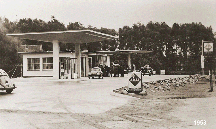 Die ehemalige ARAL-Tankstelle Robert Bunke-Emden