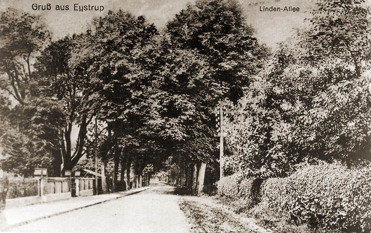 Alte Ansichtskarte aus Eystrup