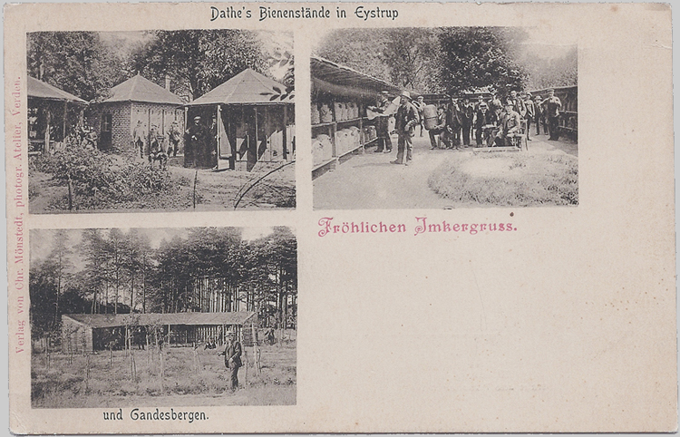 Alte Ansichtskarte aus Eystrup