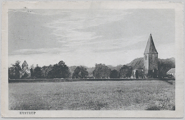 Alte Ansichtskarte aus Eystrup