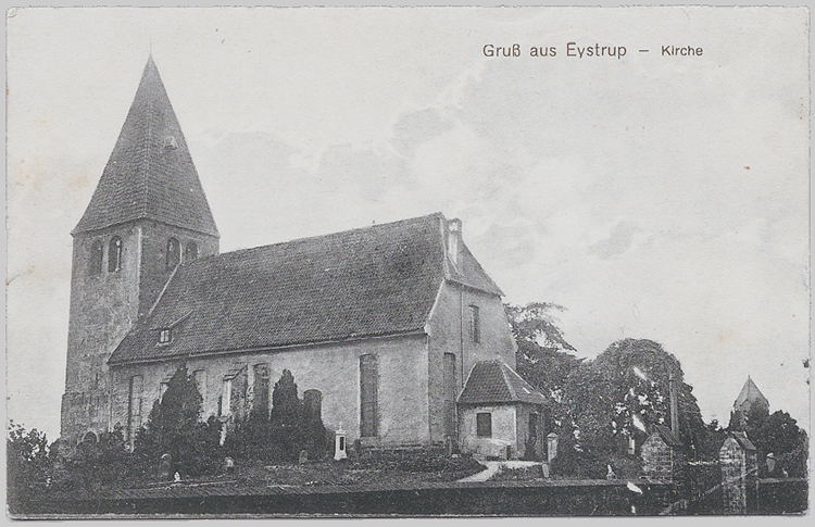 Alte Ansichtskarte aus Eystrup