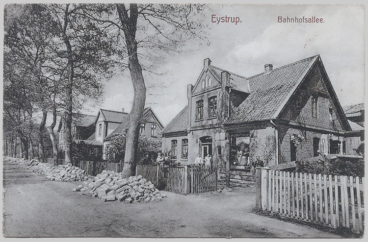 Alte Ansichtskarte aus Eystrup