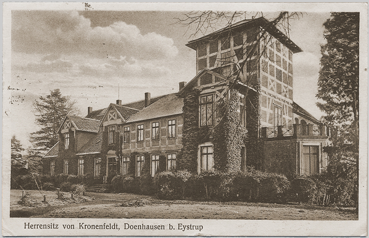 Alte Ansichtskarte aus Eystrup