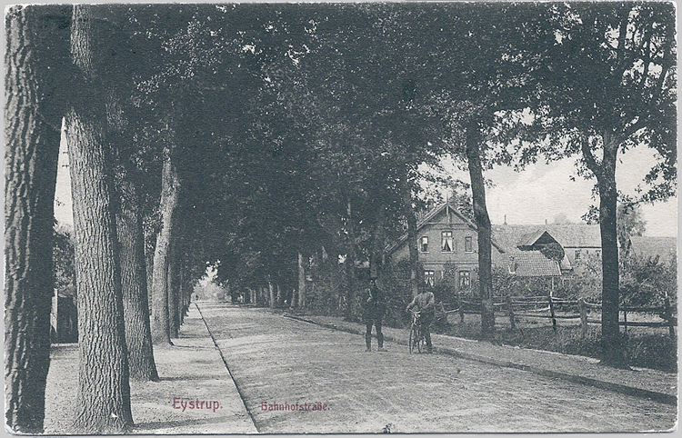 Alte Ansichtskarte aus Eystrup