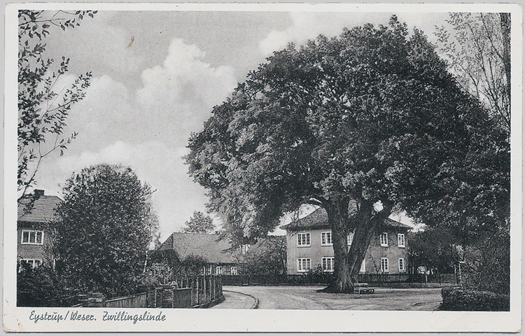 Alte Ansichtskarte aus Eystrup