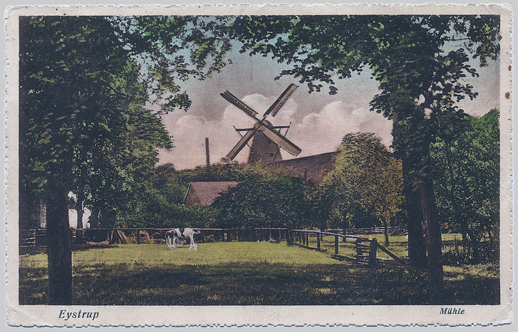 Alte Ansichtskarte aus Eystrup