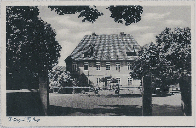 Alte Ansichtskarte aus Eystrup