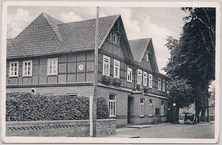 Alte Ansichtskarte aus Eystrup