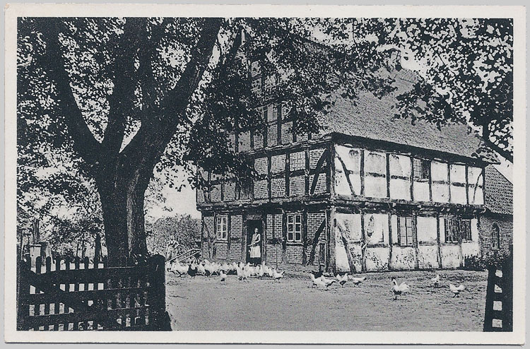 Alte Ansichtskarte aus Eystrup