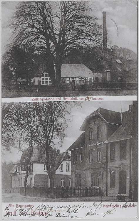 Alte Ansichtskarte aus Eystrup