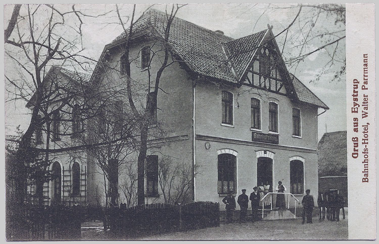 Alte Ansichtskarte aus Eystrup