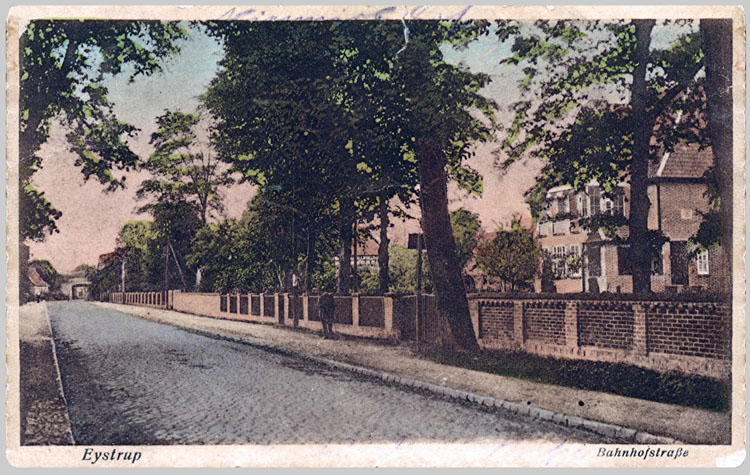 Alte Ansichtskarte aus Eystrup