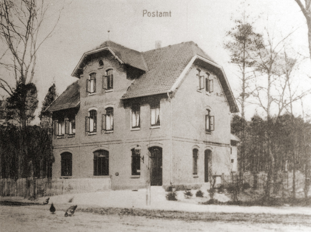 Kaiserliches Postamt Eystrup 1908