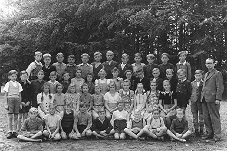 Schulklasse 1947