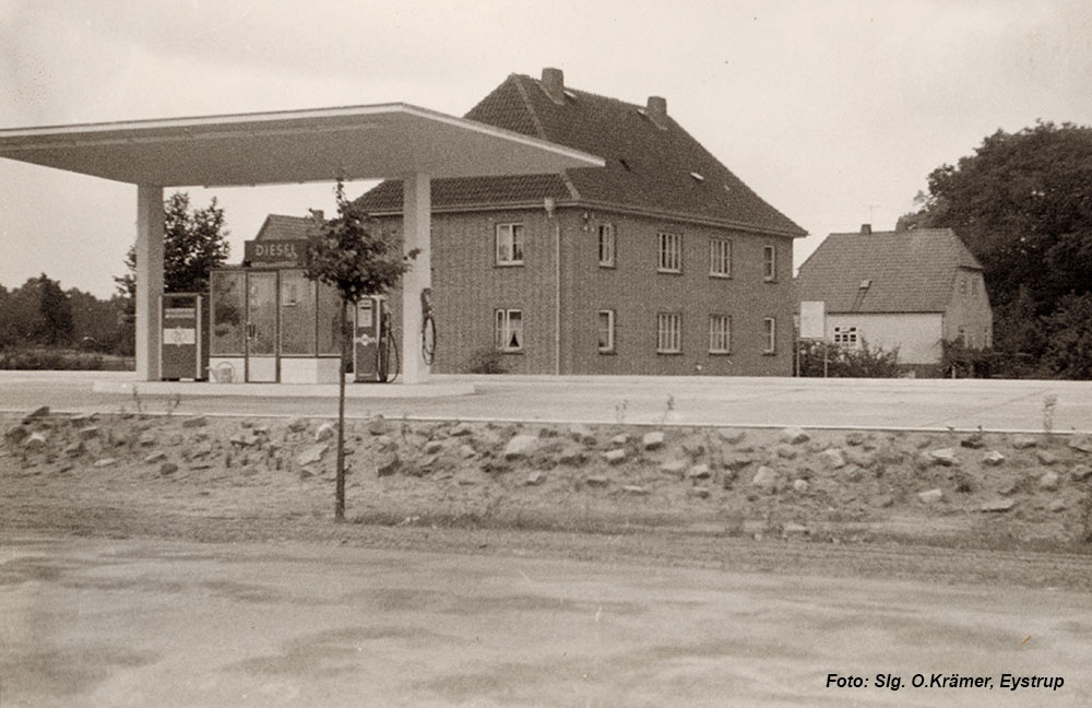 ARAL-Tankstelle Eystrup 1956