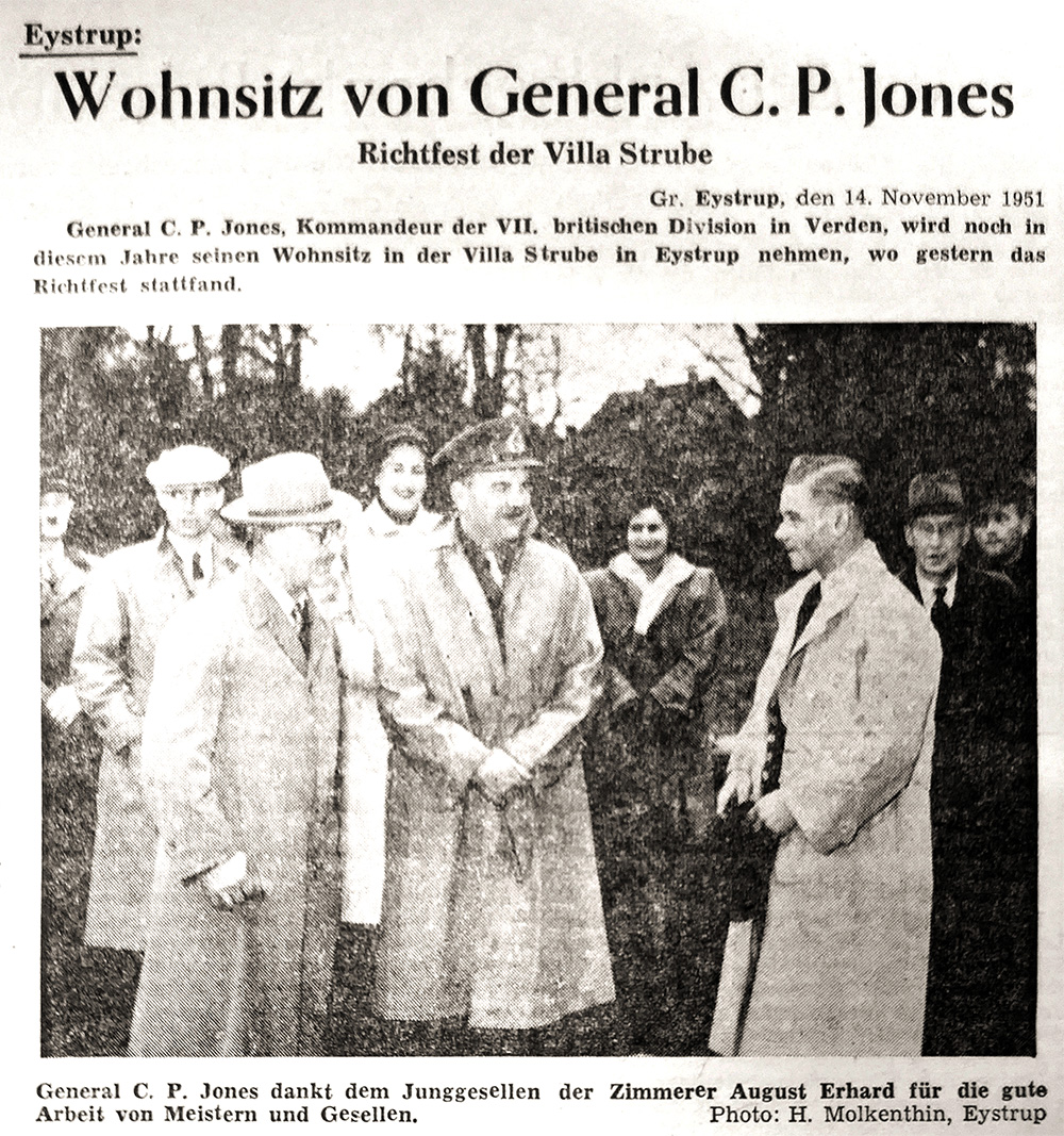 Wohnsitz General C.P.Jones